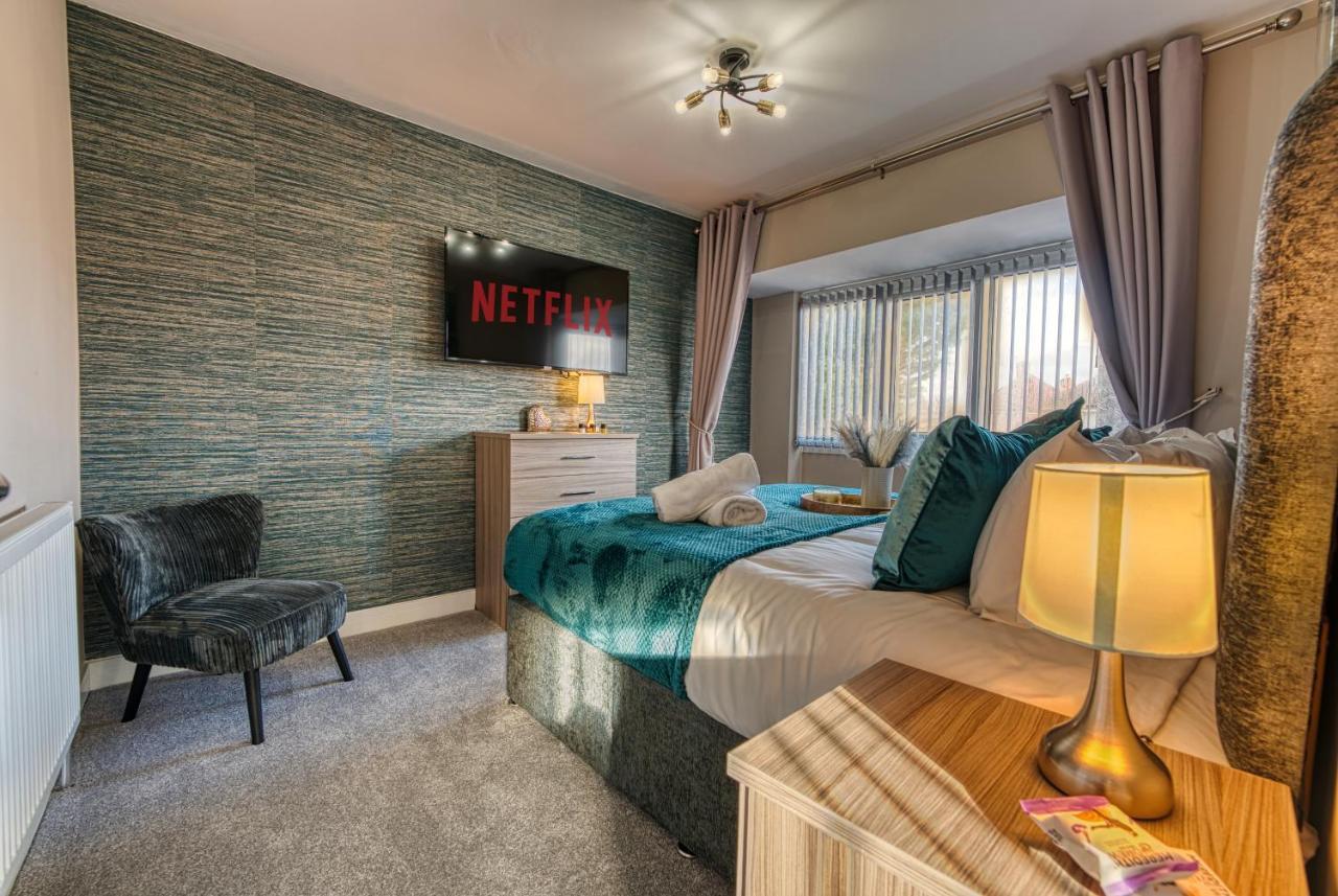 Stylish House - B'Ham Airport And Nec, Jlr Solihull, Business & Leisure Stays - Aspen House Eksteriør billede